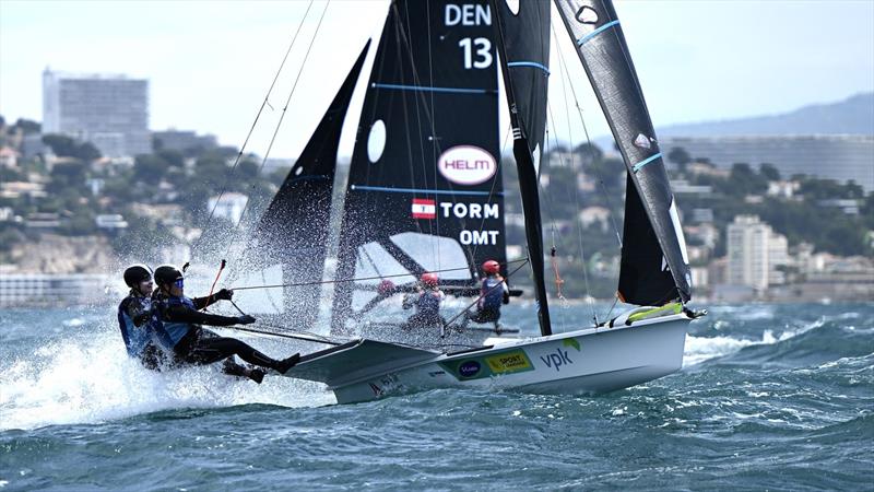 YCPR Magic Regatta photo copyright chris13@photography taken at Yachting Club De La Pointe Rouge and featuring the 49er FX class