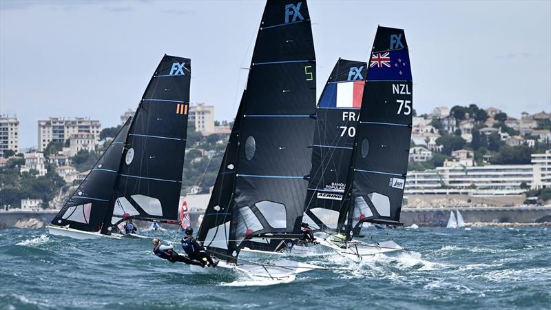 YCPR Magic Regatta photo copyright chris13@photography taken at Yachting Club De La Pointe Rouge and featuring the 49er FX class