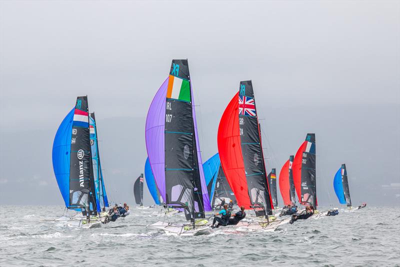 49er, FX & Nacra 17 Junior World Championships 2024 - photo © The International 49er Class