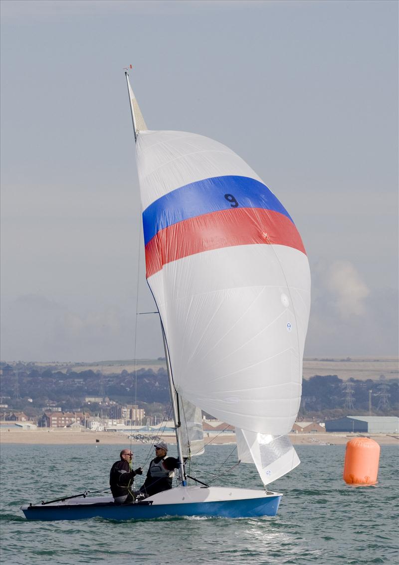 505's at Shoreham photo copyright Warwick Baker / www.warwickpics.com taken at Shoreham Sailing Club and featuring the 505 class