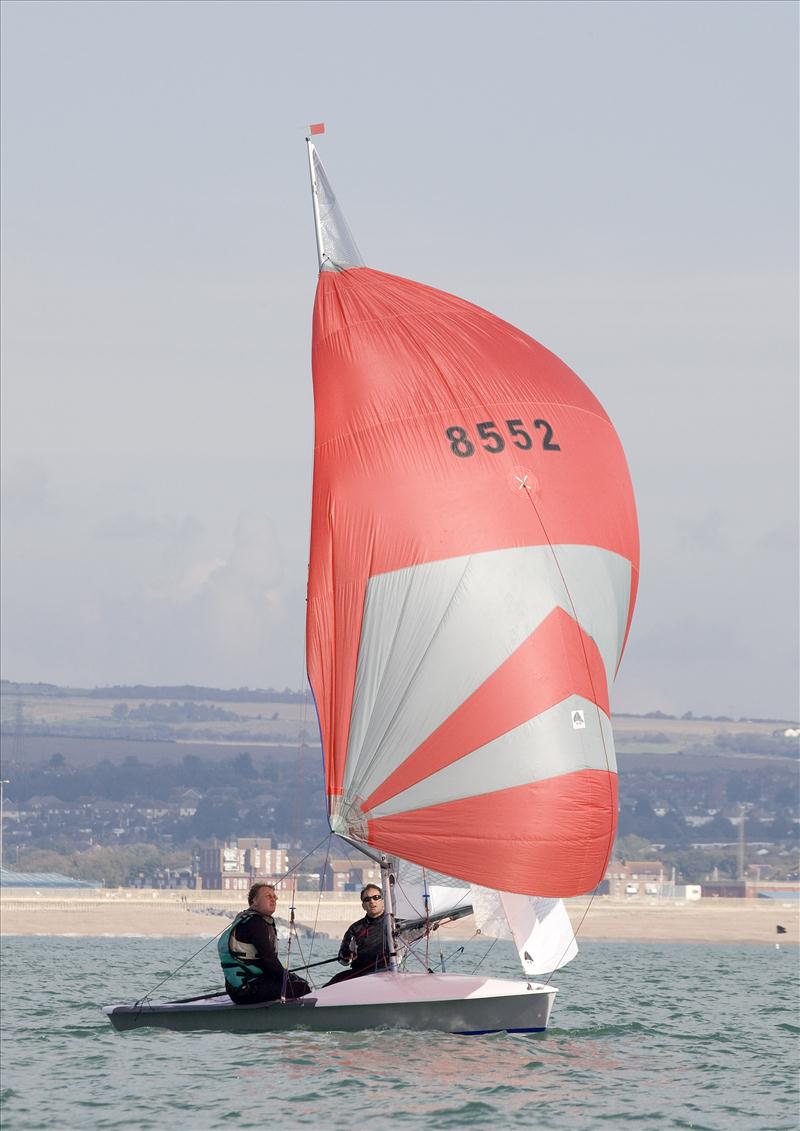 505's at Shoreham photo copyright Warwick Baker / www.warwickpics.com taken at Shoreham Sailing Club and featuring the 505 class