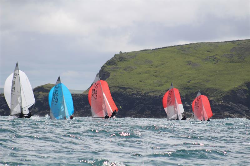 505 UK National and Open Championship at Rock photo copyright Dave Hughes taken at Rock Sailing and Waterski Club and featuring the 505 class