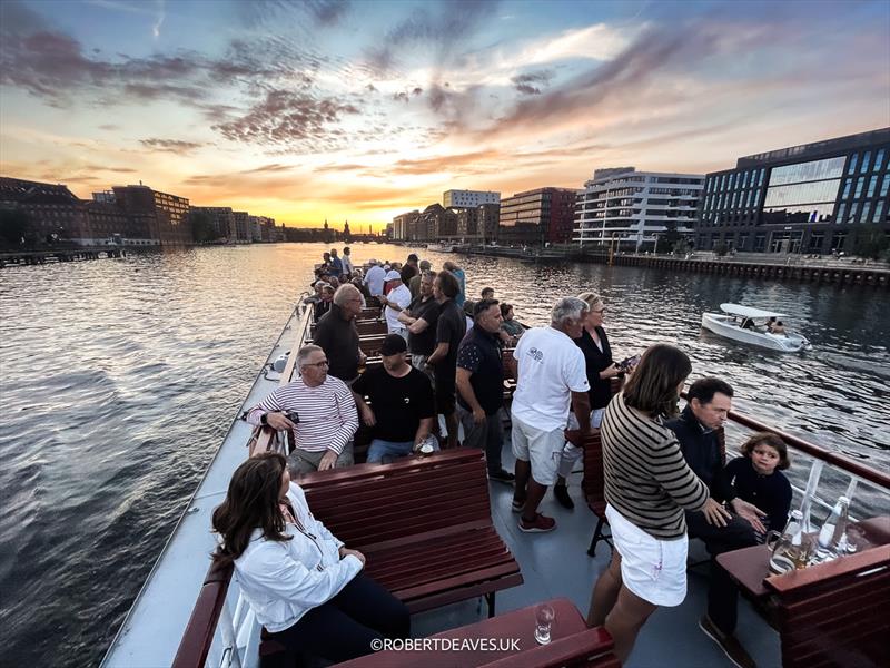 The fleet enjoyed a wonderful boat trip on Thursday evening from the Mugglesee to the heart of Berlin - 5.5 Metre German Open - photo © Robert Deaves