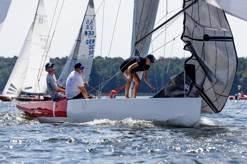 Red&White - 5.5 Metre German Open - photo © Robert Deaves