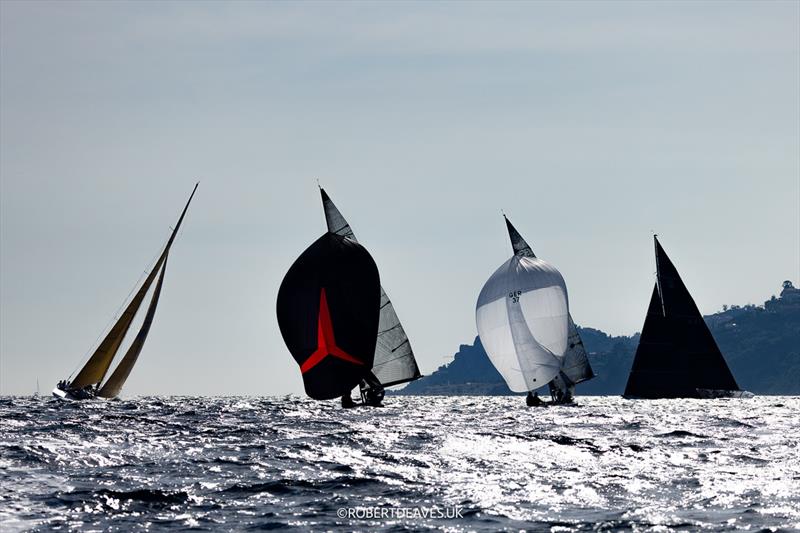 Ali Baba and Singora - 2024 5.5 Metre French Open at the Regates Royales in Cannes photo copyright Robert Deaves taken at Yacht Club de Cannes and featuring the 5.5m class