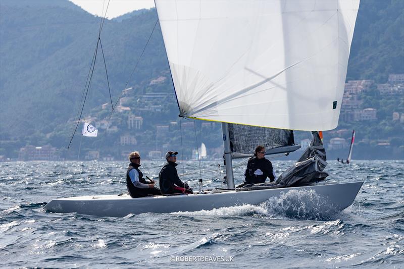 Singora - 2024 5.5 Metre French Open at the Regates Royales in Cannes photo copyright Robert Deaves taken at Yacht Club de Cannes and featuring the 5.5m class