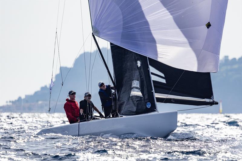 Skylla V is third in the 2024 5.5 Metre French Open at the Regates Royales in Cannes photo copyright Robert Deaves / www.robertdeaves.uk taken at Yacht Club de Cannes and featuring the 5.5m class