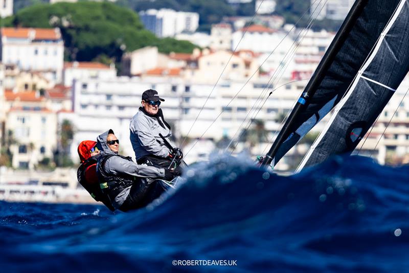 Al Baba - 5.5 Metre French Open at the Regates Royales in Cannes photo copyright Robert Deaves taken at Yacht Club de Cannes and featuring the 5.5m class