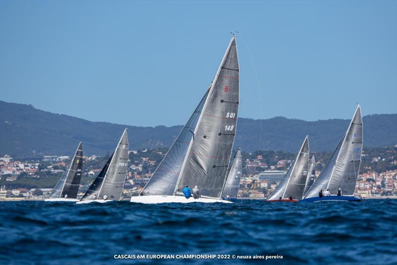 Six Meter Europeans 2022 in Cascais day 1 - photo © Neuza Aires Pereira