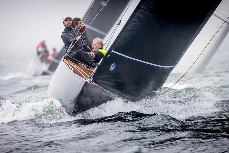 Six Metre European Championship day 3 photo copyright SailingShots by Maria Muiña taken at Real Club Nautico de Sanxenxo and featuring the 6m class