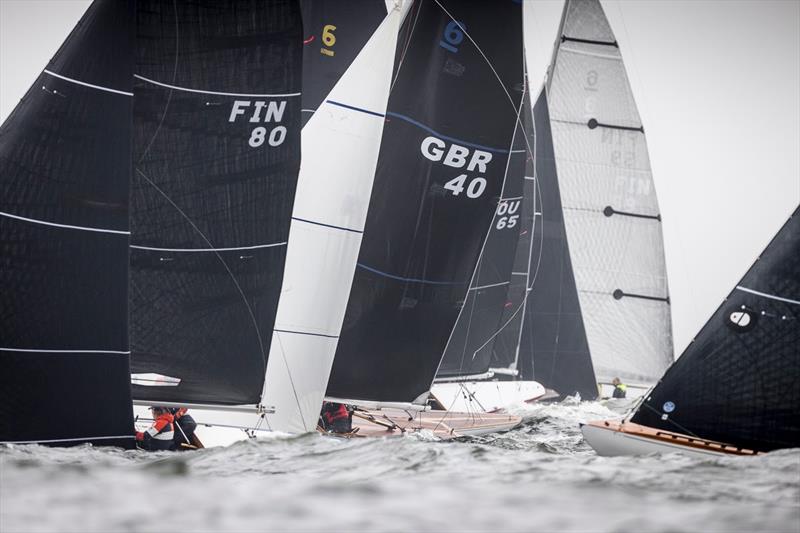 Six Metre European Championship day 3 photo copyright SailingShots by Maria Muiña taken at Real Club Nautico de Sanxenxo and featuring the 6m class