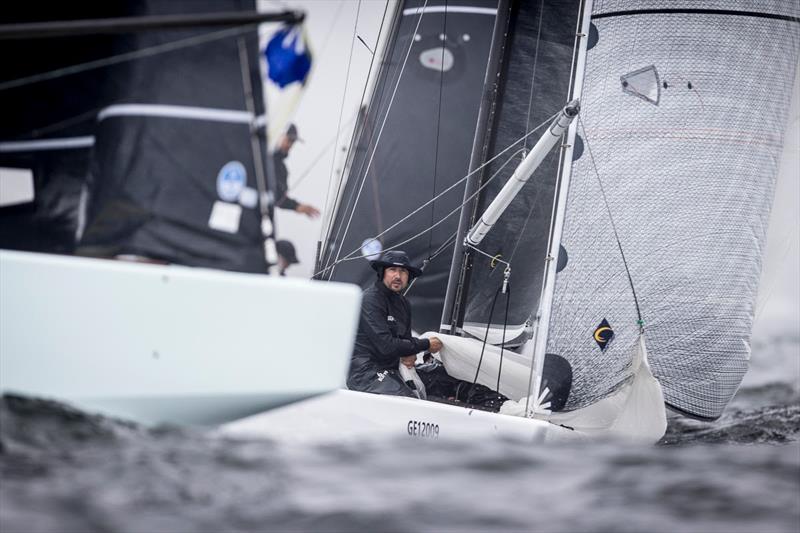 Six Metre European Championship day 3 photo copyright SailingShots by Maria Muiña taken at Real Club Nautico de Sanxenxo and featuring the 6m class