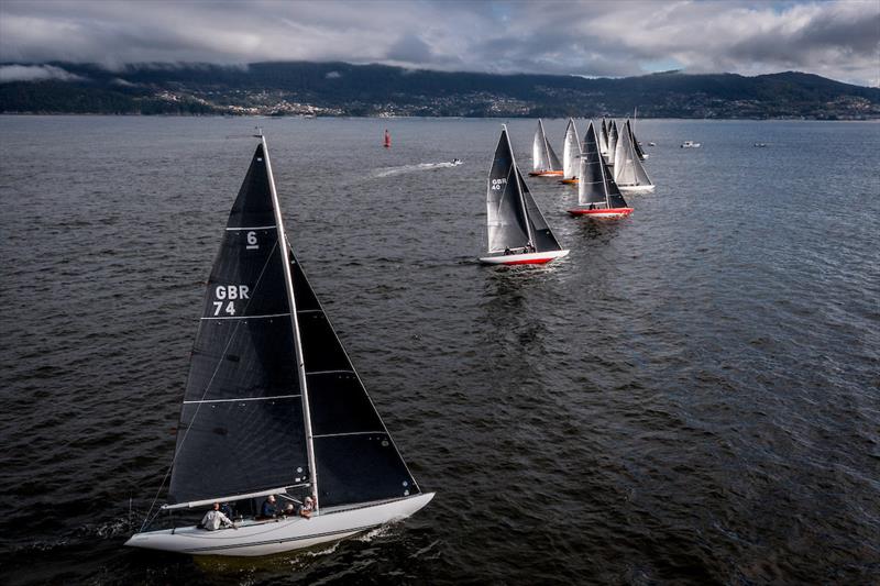 Six Metre European Championship day 5 photo copyright SailingShots by Maria Muiña taken at Real Club Nautico de Sanxenxo and featuring the 6m class