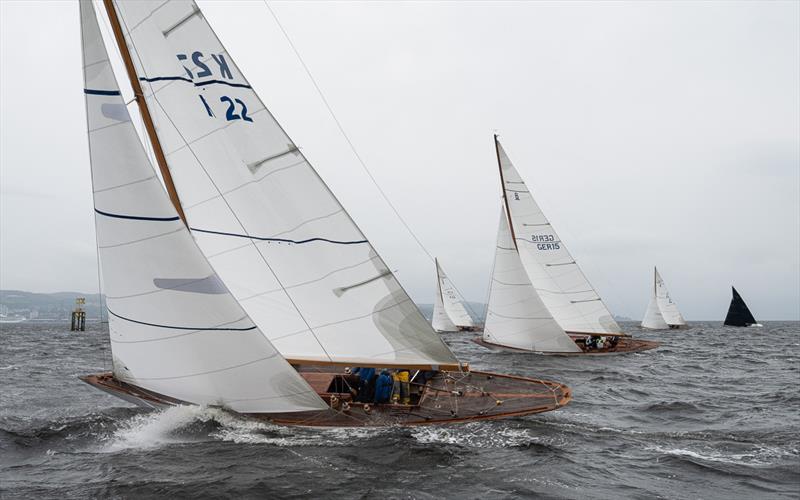 Eight Metre World Cup Day 1 photo copyright James Robinson Taylor / www.jrtphoto.com taken at Royal Northern & Clyde Yacht Club and featuring the 8m class