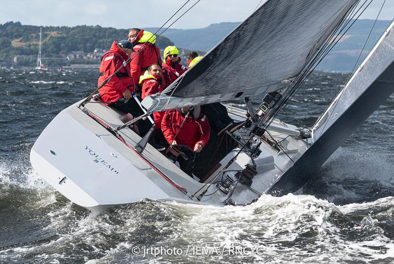 Eight Metre World Cup Day 2 photo copyright James Robinson Taylor / www.jrtphoto.com taken at Royal Northern & Clyde Yacht Club and featuring the 8m class