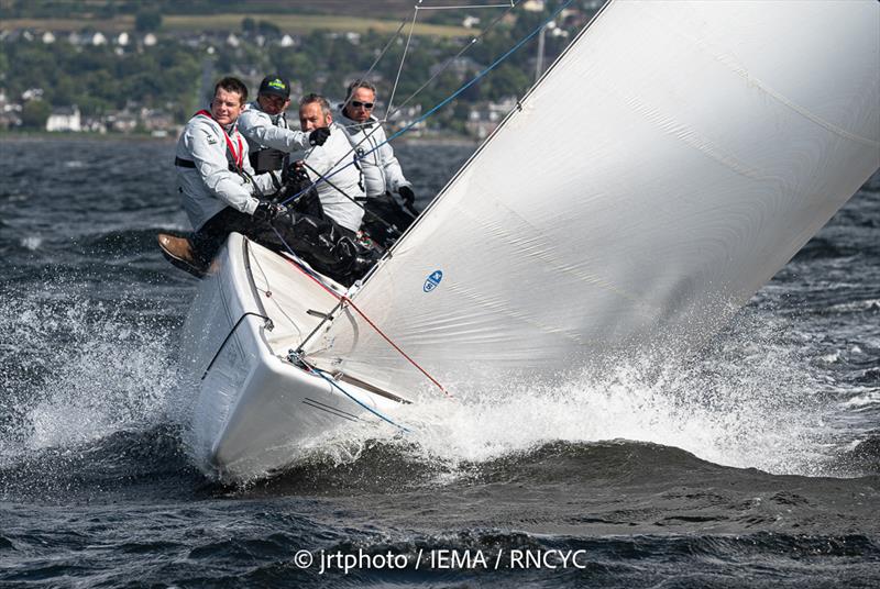 Eight Metre World Cup Day 2 photo copyright James Robinson Taylor / www.jrtphoto.com taken at Royal Northern & Clyde Yacht Club and featuring the 8m class