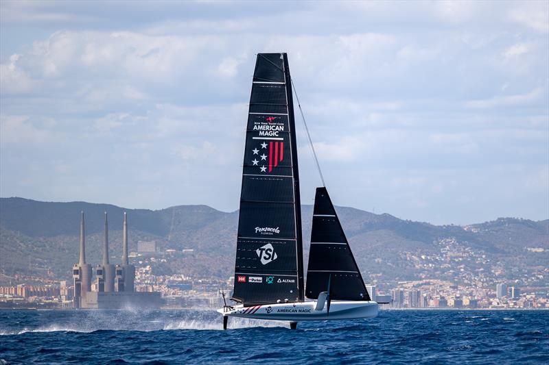 American Magic - AC40  - Day 1 - June 22, 2023 - Barcelona - photo © Alex Carabi / America's Cup