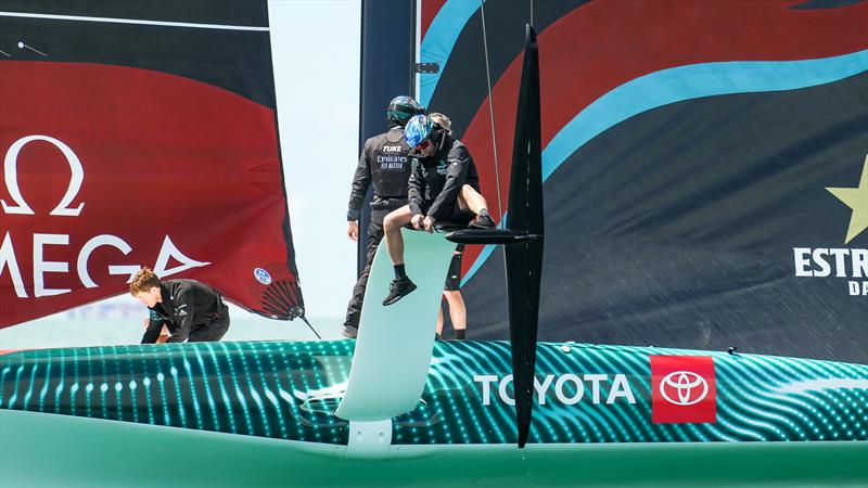 Emirates Team New Zealand  - AC40/LEQ12 -  Auckland - November 7, 2023 - photo © Sam Thom / America's Cup