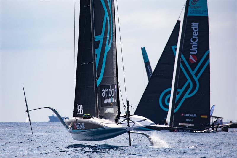 America's Cup - Andoo Team Australia - photo © Nic Douglass @sailorgirlHQ