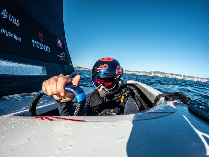 Alinghi Red Bull Racing Youth Team practice ahead of the Unicredit Youth Americas Cup in Barcelona, Spain - photo © Oriol Castello