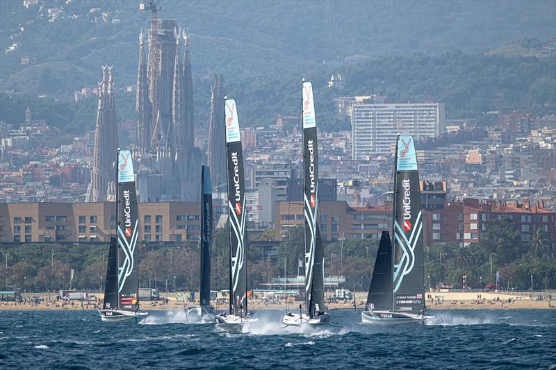 Athena Pathway Youth United Kingdom - AC40 - UniCredit Youth America's Cup Semi Final - September 24, 2024 - photo © Ricardo Pinto / America's Cup