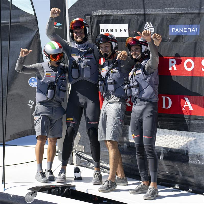 Luna Rossa Prada Pirelli Youth Team Italy win the UniCredit Youth America's Cup Final - September 26, 2024 photo copyright David Maynard / www.alleycatphotographer.com taken at  and featuring the AC40 class