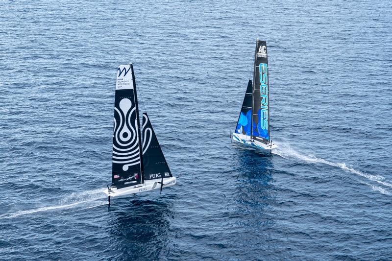 America's Cup e-Series winners compete in 'Gamer versus Sailor' Race - photo © Ian Roman / America's Cup