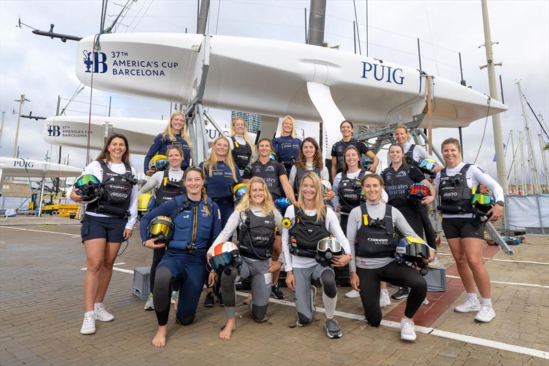 During training - Puig Women's America's Cup Regatta - photo © Ricardo Pinto / America's Cup