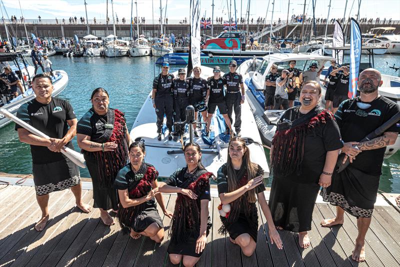 Ngati Whatua Orakei send off Emirates Team New Zealand - Puig Women's America's Cup -  Day 1, Group A - October 5, 2024 - photo © Ivo Rovira / America's Cup