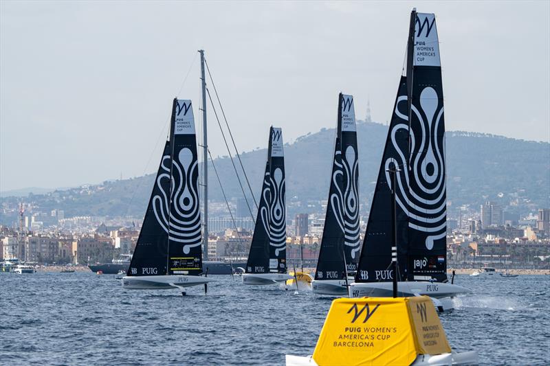 Race start - Group B - Puig Women's America's Cup - October 6, 2024 - photo © Ian Roman / America's Cup