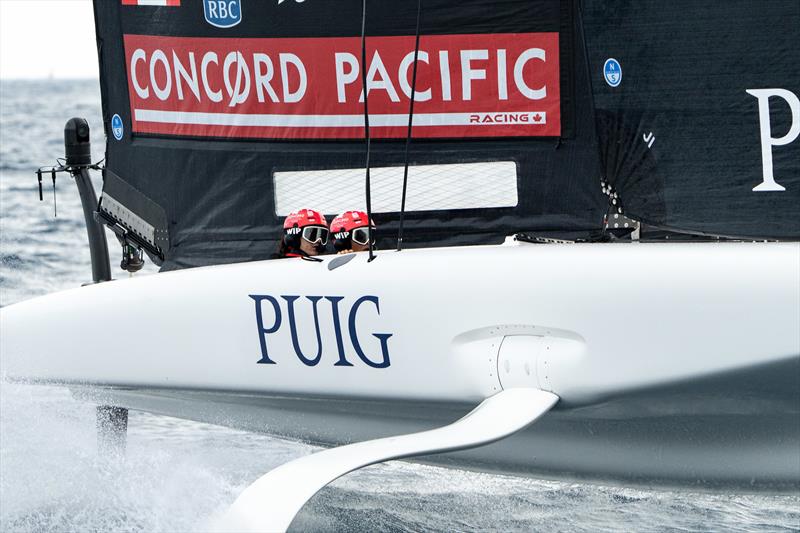 Concord Pacific Racing in the Puig Women's America's Cup - Day 2, Group B - October 6, 2024  - photo © Ian Roman / America's Cup