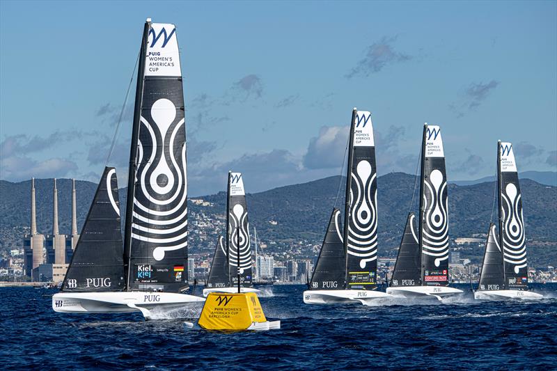 Germany - Start -  Group B - Puig Women's America's Cup - October 8, 2024  - photo © Ricardo Pinto / America's Cup