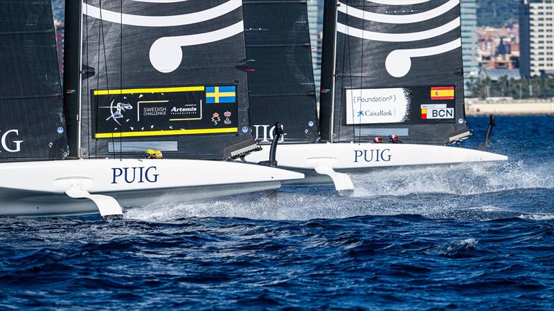 Sweden and Spain -  Group B - Puig Women's America's Cup - October 8, 2024  - photo © Ricardo Pinto / America's Cup