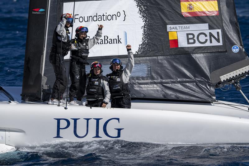 Sail Team BCN Womens Spain - Group B - Puig Women's America's Cup - October 8, 2024 - photo © Ricardo Pinto / America's Cup