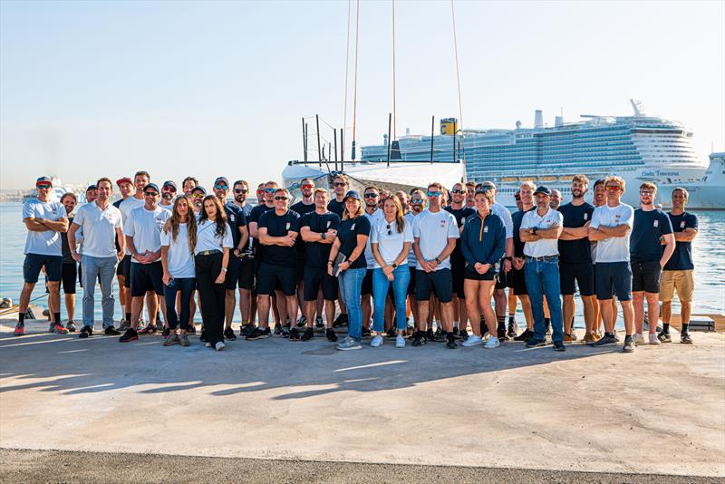 INEOS Britannia Team launch their prototype yacht T6 (LEQ12) - photo © Ugo Fonollá / America's Cup 