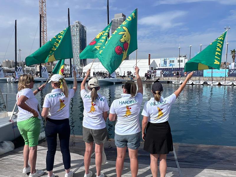 Andoo Team Australia photo copyright Nic Douglass @sailorgirlHQ taken at  and featuring the AC40 class