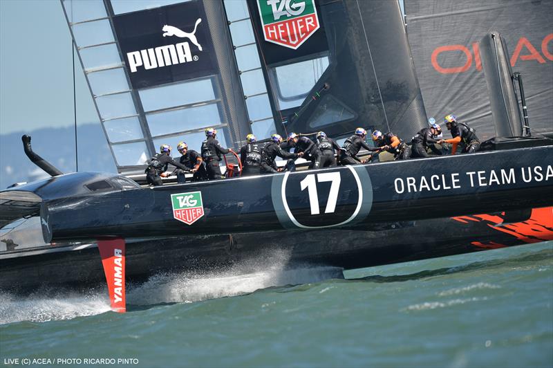 Race 11 on day 8 of the 34th Americas Cup - photo © Ricardo Pinto