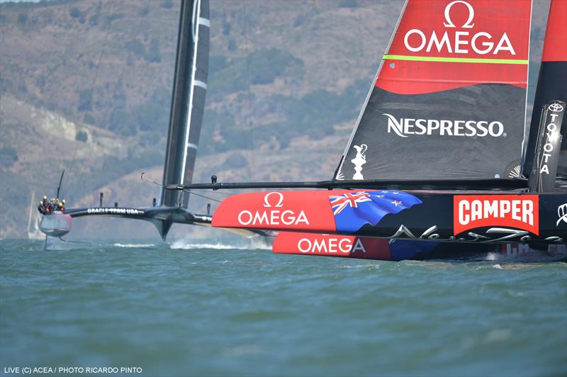 Race 11 on day 8 of the 34th Americas Cup - photo © Ricardo Pinto