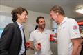 In happier times Sir  Ben Anslie, and Sir Jim Ratcliffe celebrate the INEOS Britannia win in the Louis Vuitton Cup - October 4, 2024 - Barcelona  © Ian Roman / America's Cup