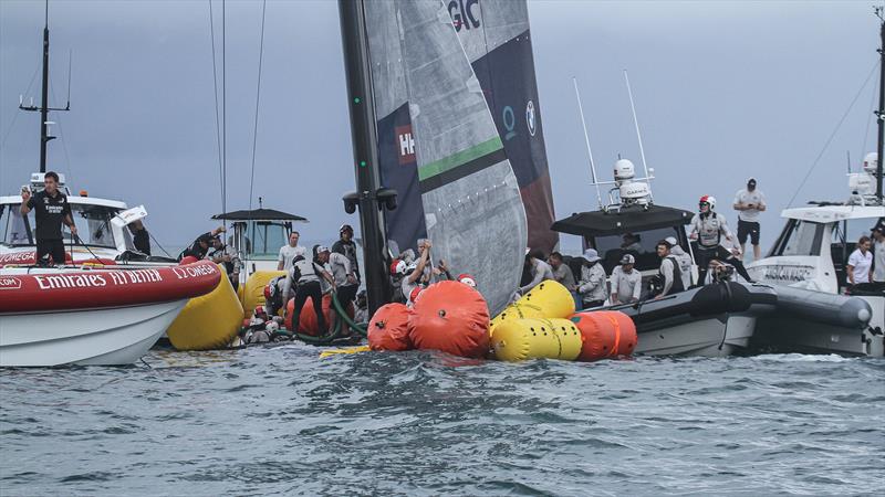 American Magic - Patriot - Hauraki Gulf - January 17, 2021 - Prada Cup - 36th America's Cup photo copyright Richard Gladwell / Sail-World.com taken at New York Yacht Club and featuring the AC75 class