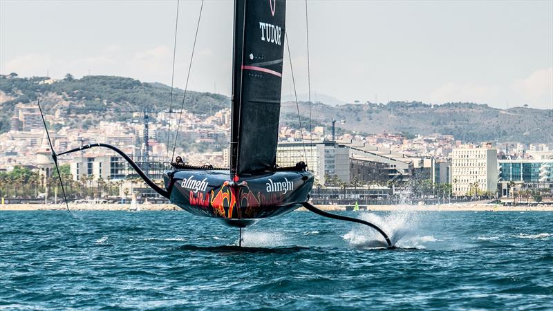 Alinghi Red Bull Racing - AC75  - Day 60 - May 5, 2023 - Barcelona photo copyright Alex Carabi / America's Cup taken at Société Nautique de Genève and featuring the AC75 class