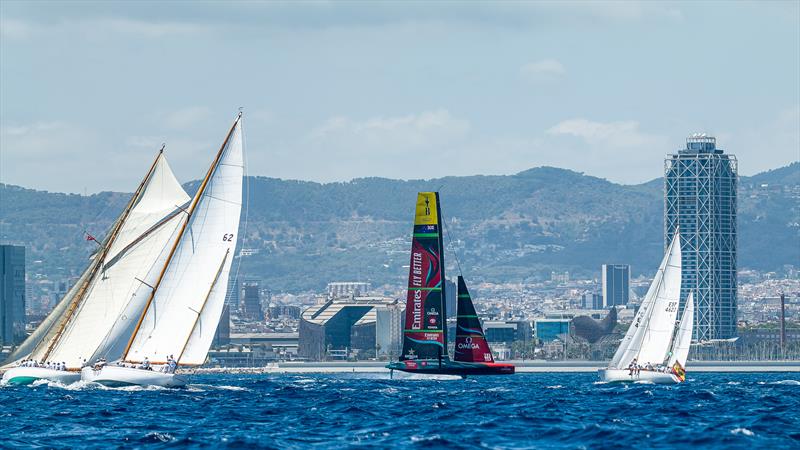 Emirates Team New Zealand - AC75  - Day 21 - July 15, 2023 - Barcelona - photo © AC37 Joint Recon