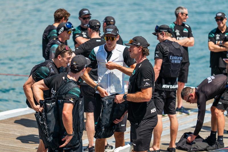 Emirates Team New Zealand - AC75  - Day 21 - July 15, 2023 - Barcelona - photo © AC37 Joint Recon