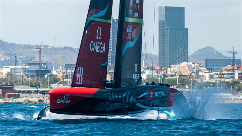 Emirates Team New Zealand - AC75  - Day 21 - July 15, 2023 - Barcelona - photo © AC37 Joint Recon