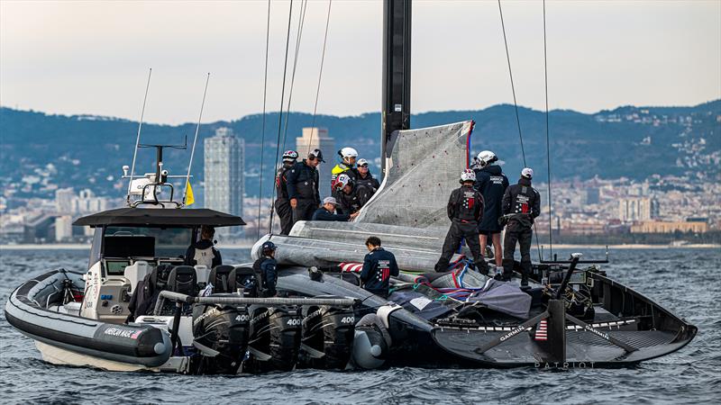 American Magic - AC75 - Day 58 - Barcelona - December 12, 2023 - photo © Ugo Fonolla / America's Cup