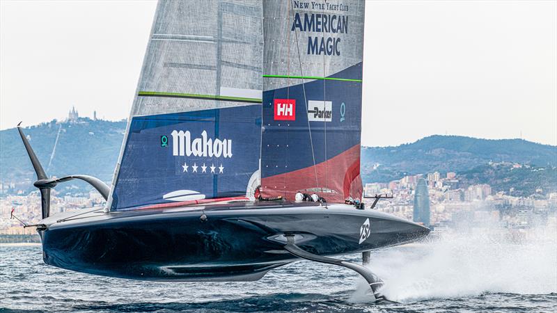 American Magic - AC75 - Day 58 - Barcelona - December 12, 2023 - photo © Ugo Fonolla / America's Cup