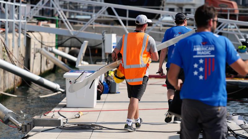 American Magic - AC75 - Day 18 - June 6, 2024 - Barcelona - photo © Ugo Fonolla / America's Cup