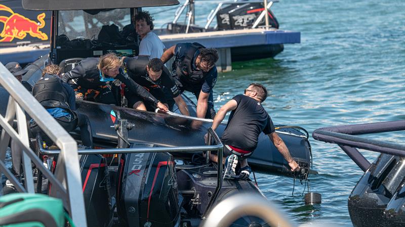 Alinghi Red Bull Racing - AC75 - Day 30 - June 13, 2024 - Barcelona - photo © Ivo Rovira / America's Cup