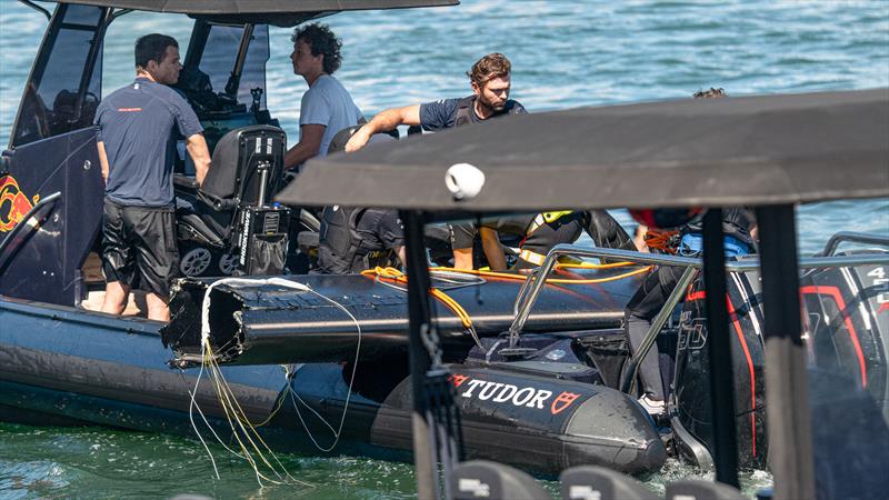 Alinghi Red Bull Racing - AC75 - Day 30 - June 13, 2024 - Barcelona - photo © Ivo Rovira / America's Cup