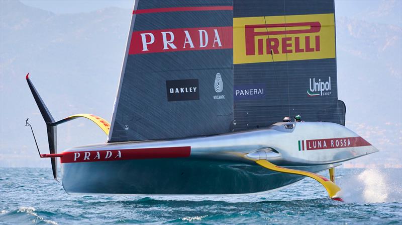 Luna Rossa - AC75 - July 9, 2024 - Barcelona - photo © Luca Butto